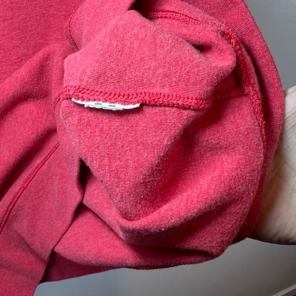 Polo Ralph Lauren Men's 1/4 Zip Pullover Sweatshirt Red Heather Blue Pony Medium - Picture 13 of 13